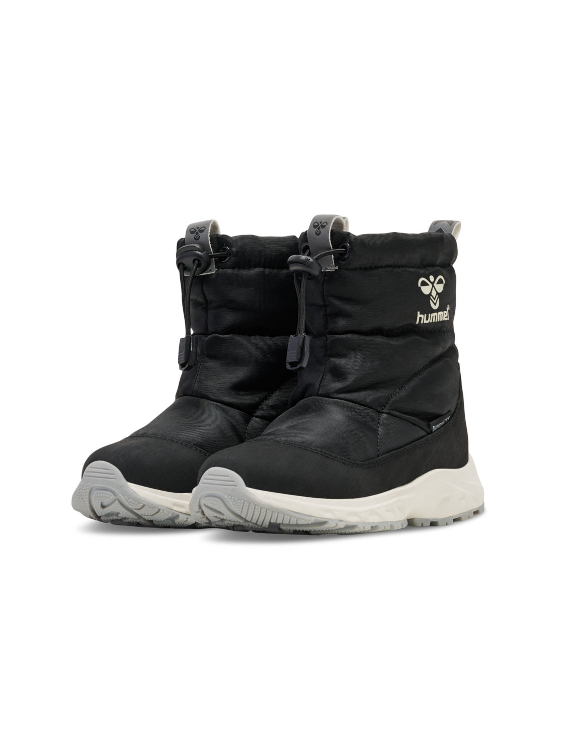 ROOT PUFFER BOOT RECYCLED TEX JR, BLACK, packshot