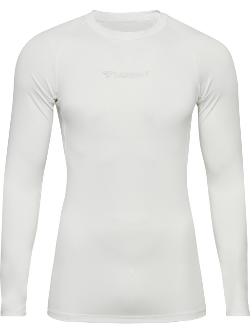 hmlBL PERFORMANCE TEE L/S, WHITE hmlBL PERFORMANCE TEE L/S, WHITE, packshot