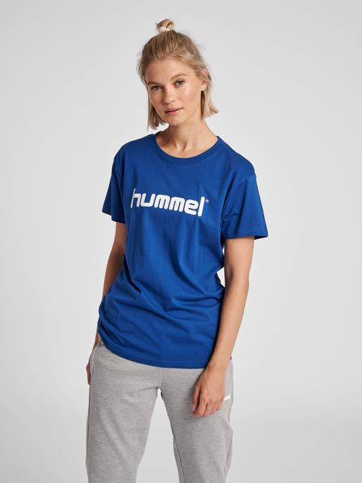 hummel Damen GO Cotton Logo T-Shirts 
