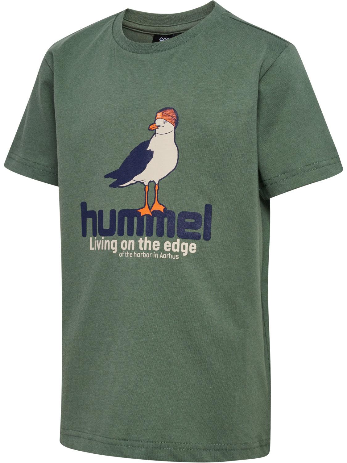 hummel PRINT T-SHIRT S/S - LAUREL WREATH/BLACK IRIS | hummelsport.de