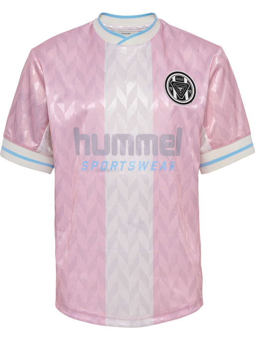 hmlJR LOOSE FB JERSEY S/S, WINSOME ORCHID, packshot