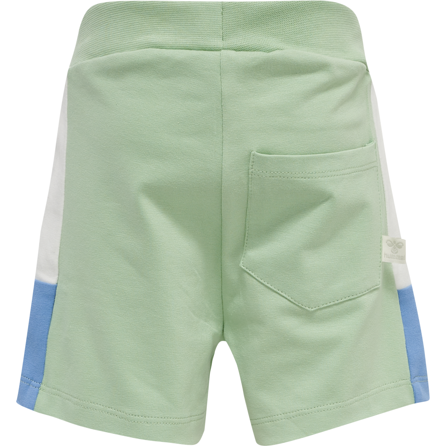 hmlELIO SHORTS, GRAYED JADE, packshot