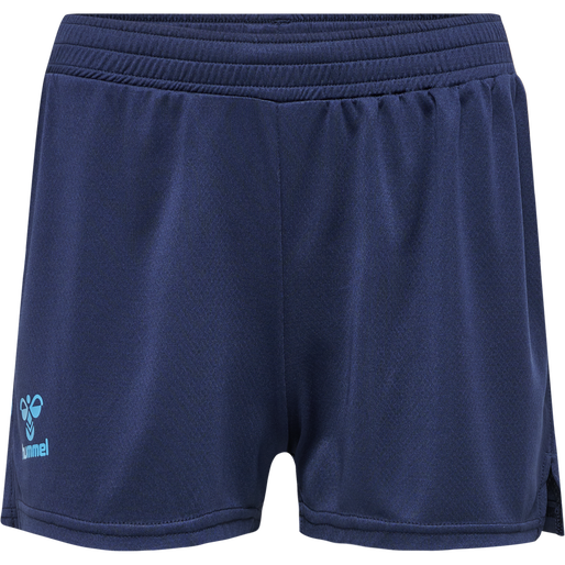 hmlONGRID POLY SHORTS WO, MARINE, packshot