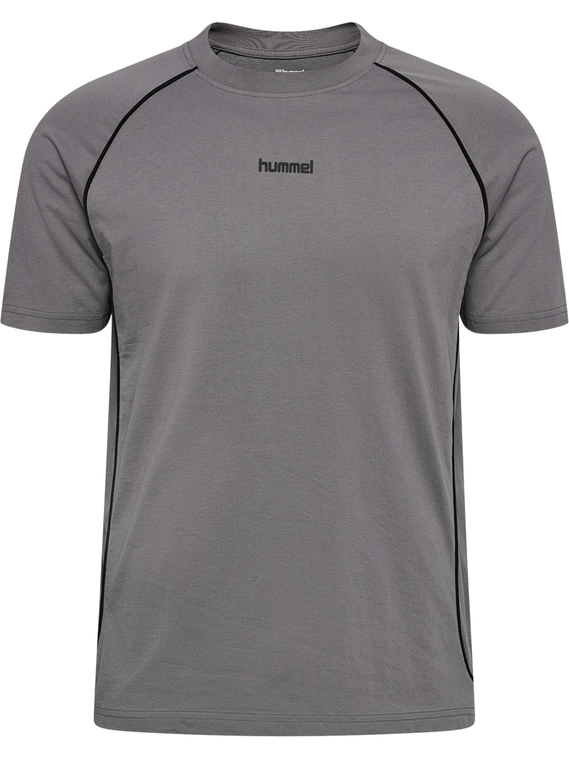 hmlPITCH REST DAY T-SHIRT S/S, CHARCOAL GRAY, packshot
