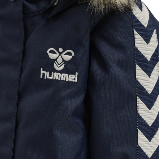 hmlCANYON TEX JACKET, BLACK IRIS, packshot