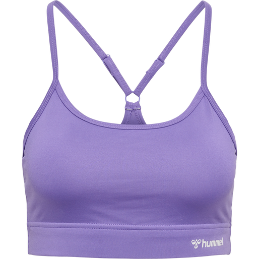 hmlMT CHIPO PADDED SPORTS BRA, PAISLEY PURPLE, packshot