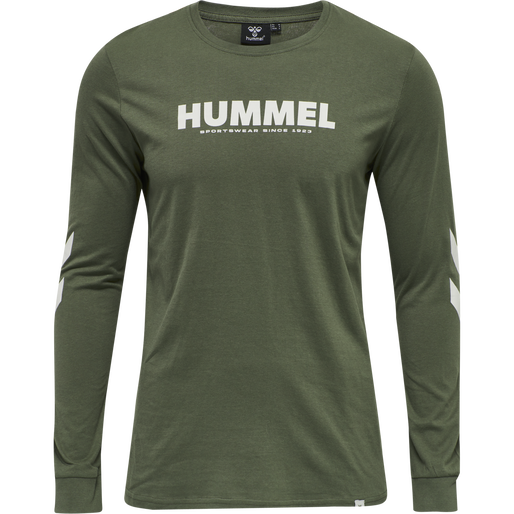 hmlLEGACY T-SHIRT L/S, BEETLE, packshot