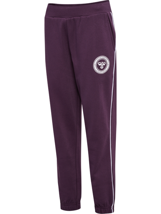 hmlSELMA ADJUSTABLE WAIST PANTS, PLUM PERFECT, packshot