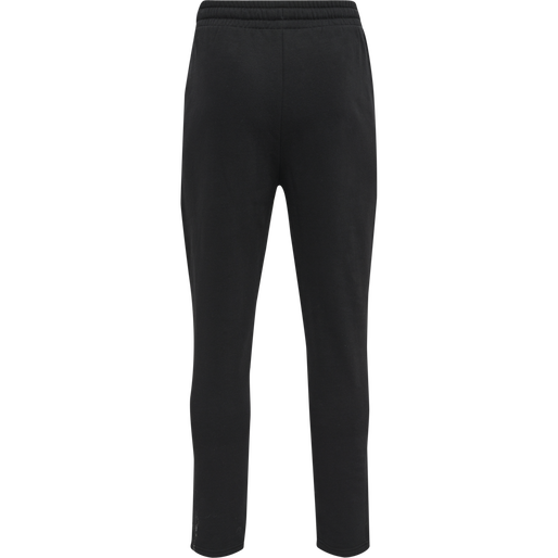 hmlOSCAR TAPERED PANTS, BLACK, packshot