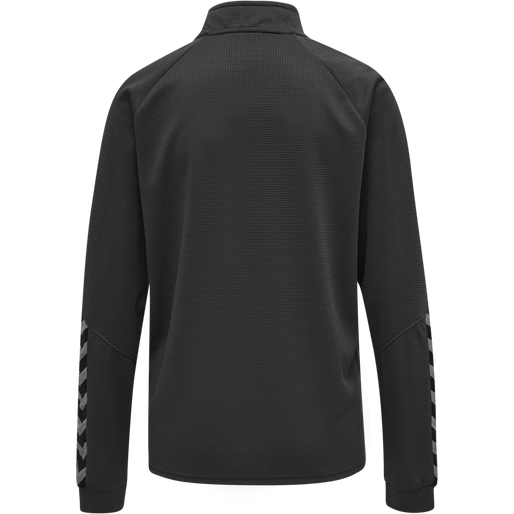 hmlAUTHENTIC WOMEN POLY ZIP JACKET, ASPHALT hmlAUTHENTIC WOMEN POLY ZIP JACKET, ASPHALT, packshot