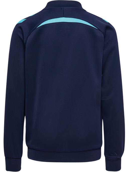 hmlLEAD 2.0 TRACK ZIP JACKET KIDS, MARINE/BLUE FISH hmlLEAD 2.0 TRACK ZIP JACKET KIDS, MARINE/BLUE FISH, packshot