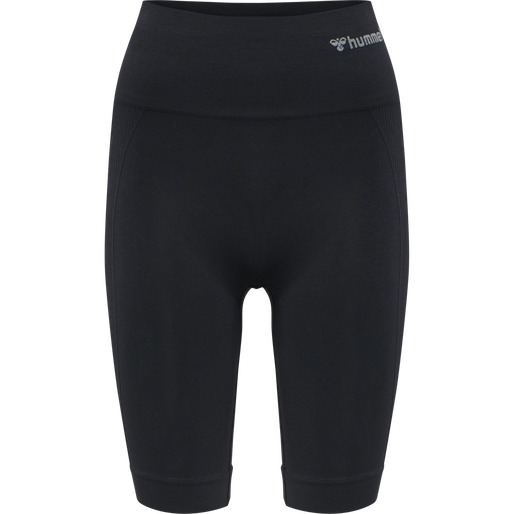 hmlTIF SEAMLESS CYLING SHORTS, BLACK hmlTIF SEAMLESS CYLING SHORTS, BLACK, packshot