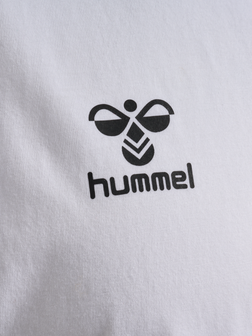 hmlAUTHENTIC CO T-SHIRT S/S, WHITE, packshot