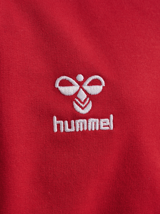 hmlGO 2.0 ZIP HOODIE KIDS, TRUE RED, packshot