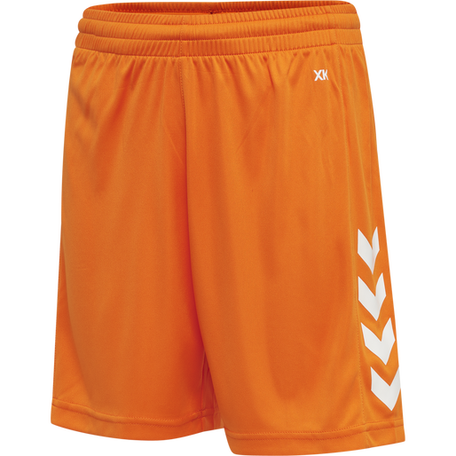 hmlCORE XK POLY SHORTS KIDS, ORANGE TIGER, packshot