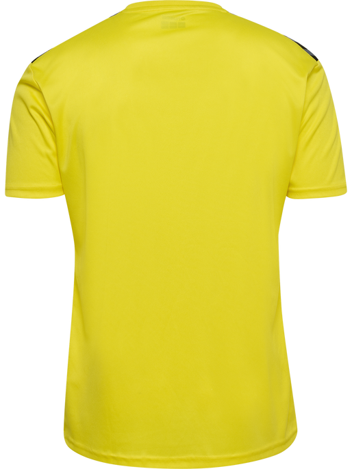 hmlAUTHENTIC PL JERSEY S/S, BLAZING YELLOW, packshot