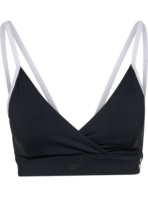 hmlYOGA STRAP BRA, BLACK, packshot