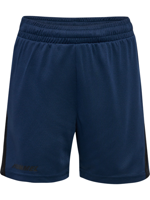 hmlMULTI PL SHORTS KIDS, DRESS BLUES, packshot