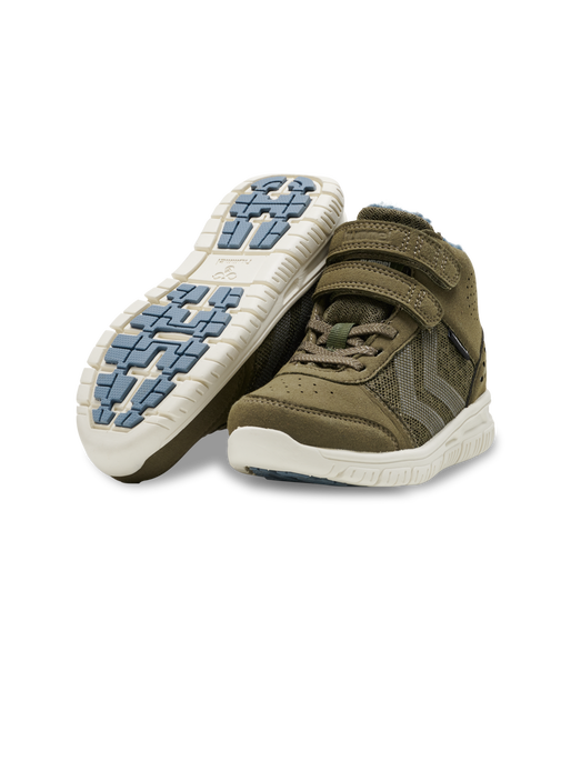 CROSSLITE WINTER MID TEX JR, DARK OLIVE CROSSLITE WINTER MID TEX JR, DARK OLIVE, packshot