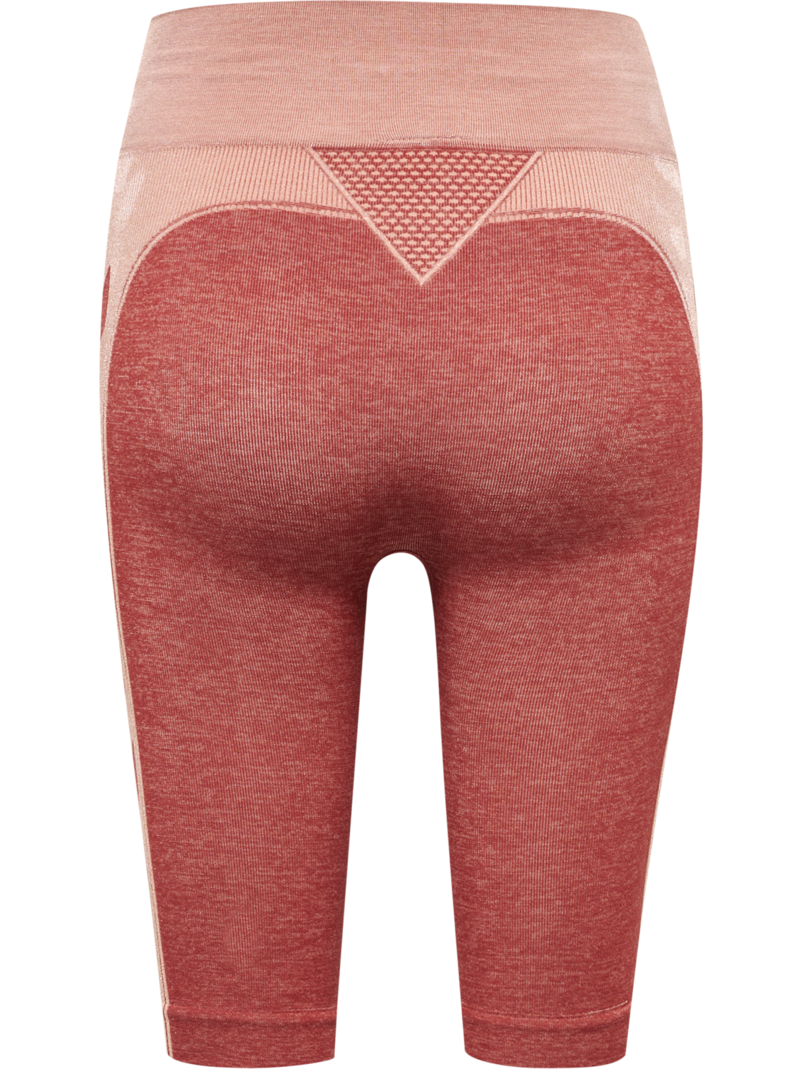 hmlCLEA SEAMLESS CYCLING SHORTS, WITHERED ROSE/ROSE TAN MELANGE, packshot