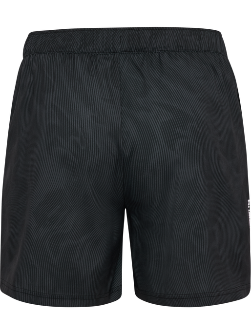 hmlPULSE AOP WORKOUT SHORTS SET, BLACK/EBONY, packshot