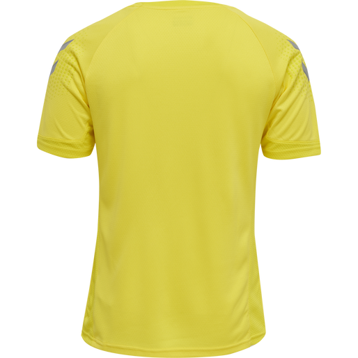 hmlLEAD S/S POLY JERSEY, BLAZING YELLOW hmlLEAD S/S POLY JERSEY, BLAZING YELLOW, packshot