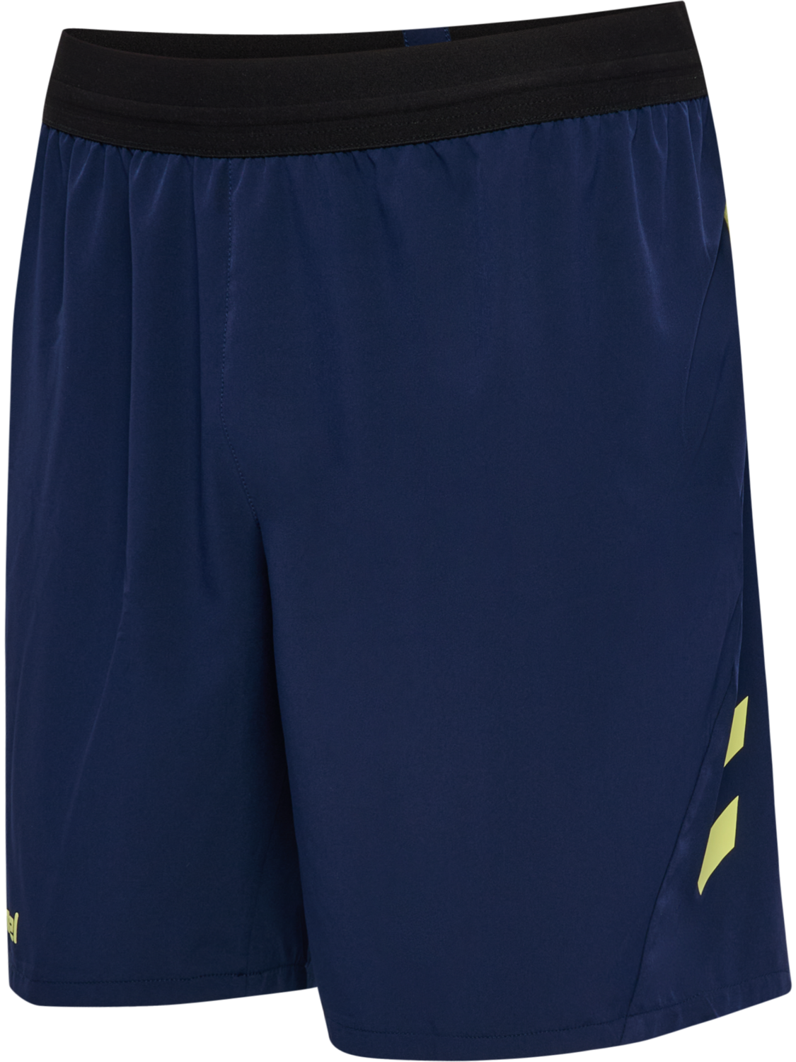 hmlBLAZE 2.0 TRAINING SHORTS, MARINE/SHADOW LIME, packshot