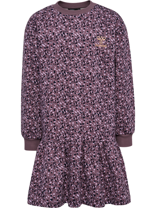 hmlANNIKA DRESS L/S, EPHEMERA, packshot
