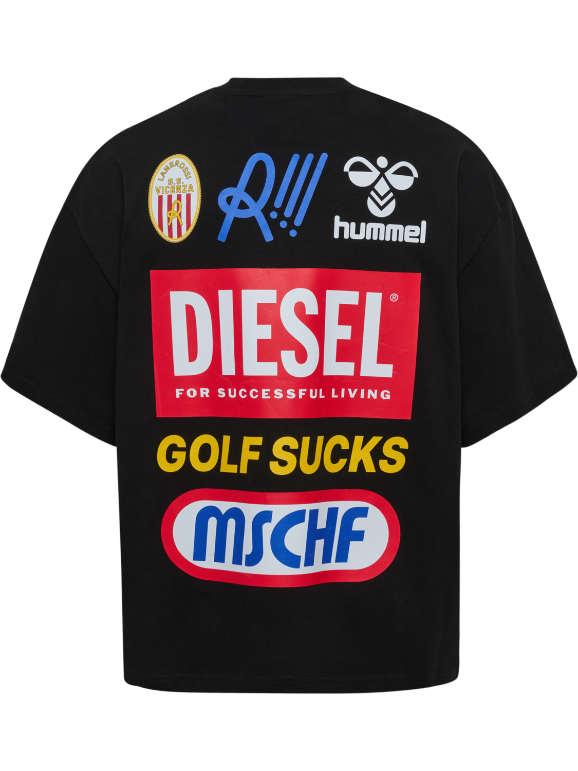 LRV x MSCHF x HML T-SHIRT SS, BLACK, packshot