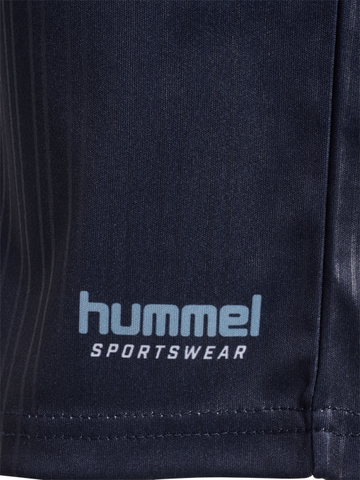 hmlJR LOOSE BALL  JERSEY S/S SET, FADED DENIM hmlJR LOOSE BALL  JERSEY S/S SET, FADED DENIM, packshot