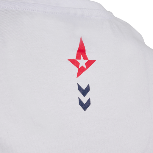 ASTRALIS 21/22 T-SHIRT S/S KIDS, WHITE, packshot