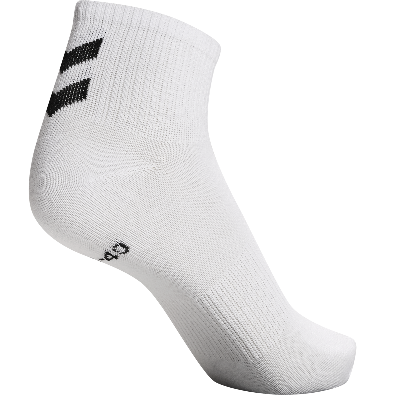 hmlCHEVRON 6-PACK  MID CUT SOCKS, WHITE/WHITE, packshot