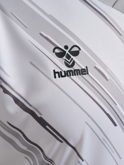 hmlMATCH TRIUMPH JERSEY S/S, WHITE/STEEL GRAY hmlMATCH TRIUMPH JERSEY S/S, WHITE/STEEL GRAY, packshot