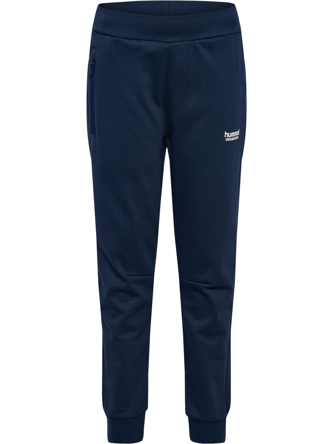 hmlJR REGULAR ADJ WAIST PANTS, DRESS BLUES, packshot