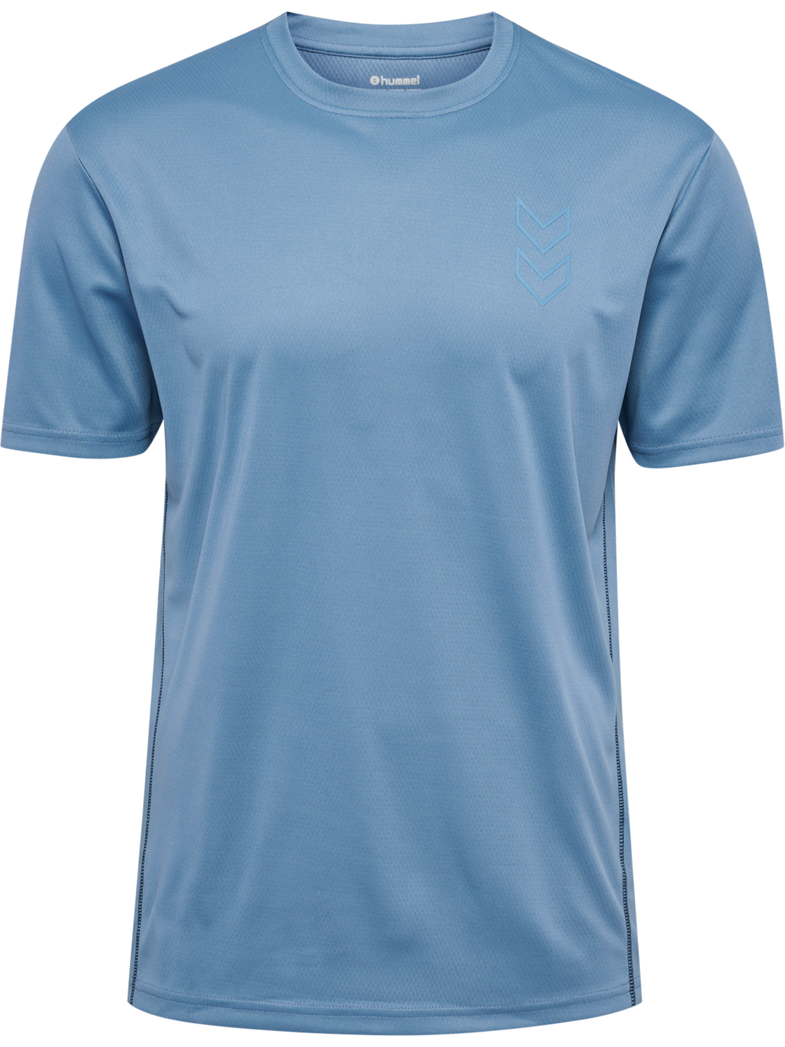 hmlACTIVE PL JERSEY S/S, CORONET BLUE, packshot