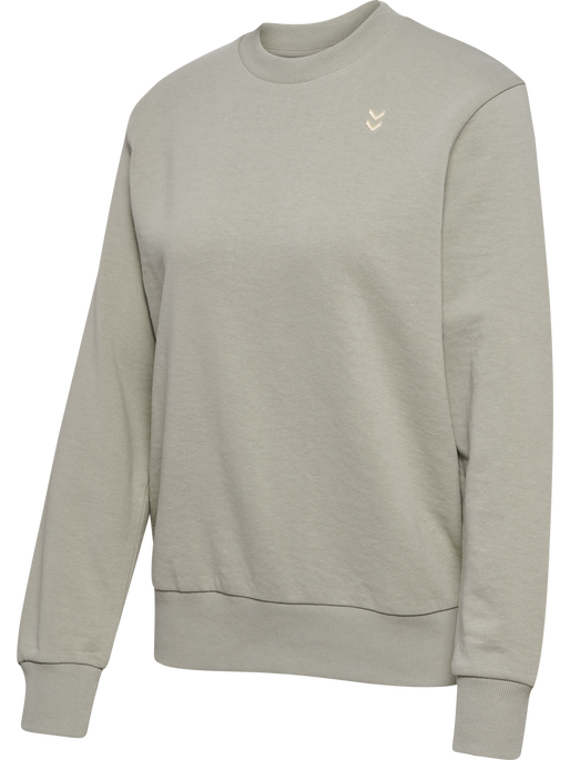 hmlPULSE W SWEAT CREWNECK, SEAGRASS hmlPULSE W SWEAT CREWNECK, SEAGRASS, packshot