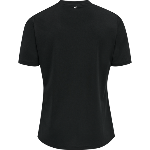 hmlCORE XK SUBLIMATION JERSEY S/S, BLACK, packshot