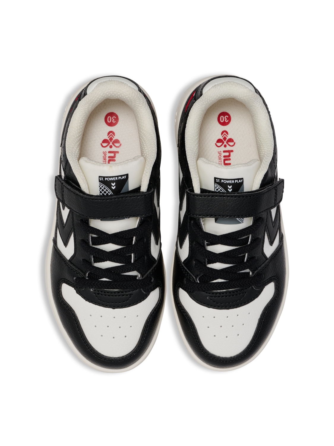 ST POWER PLAY JR, WHITE/BLACK, packshot