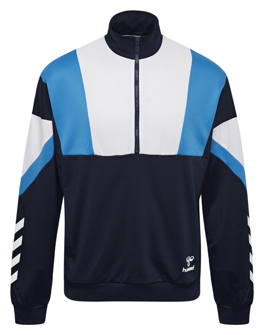 hmlDRACO HALF ZIP SWEATSHIRT, 1009, packshot