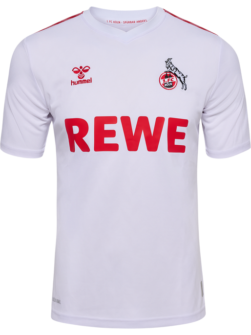 1FCK 23/24 HOME JERSEY S/S KIDS, WHITE/TRUE RED, packshot