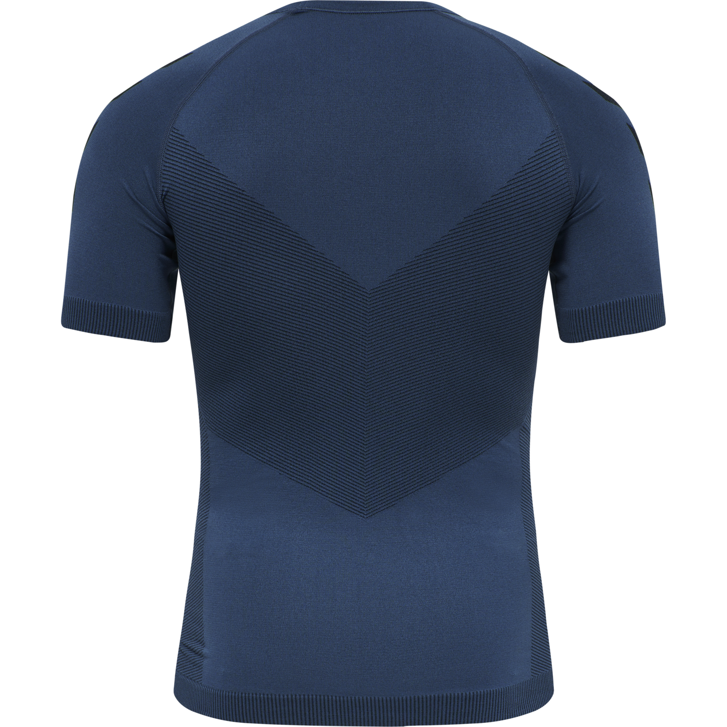 HUMMEL FIRST SEAMLESS JERSEY S/S , DARK DENIM, packshot