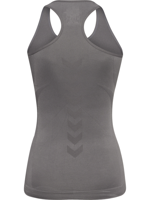 hmlTIF SEAMLESS TOP, CHARCOAL GREY, packshot