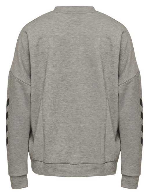 hmlESSI SWEATSHIRT, GREY MELANGE, packshot