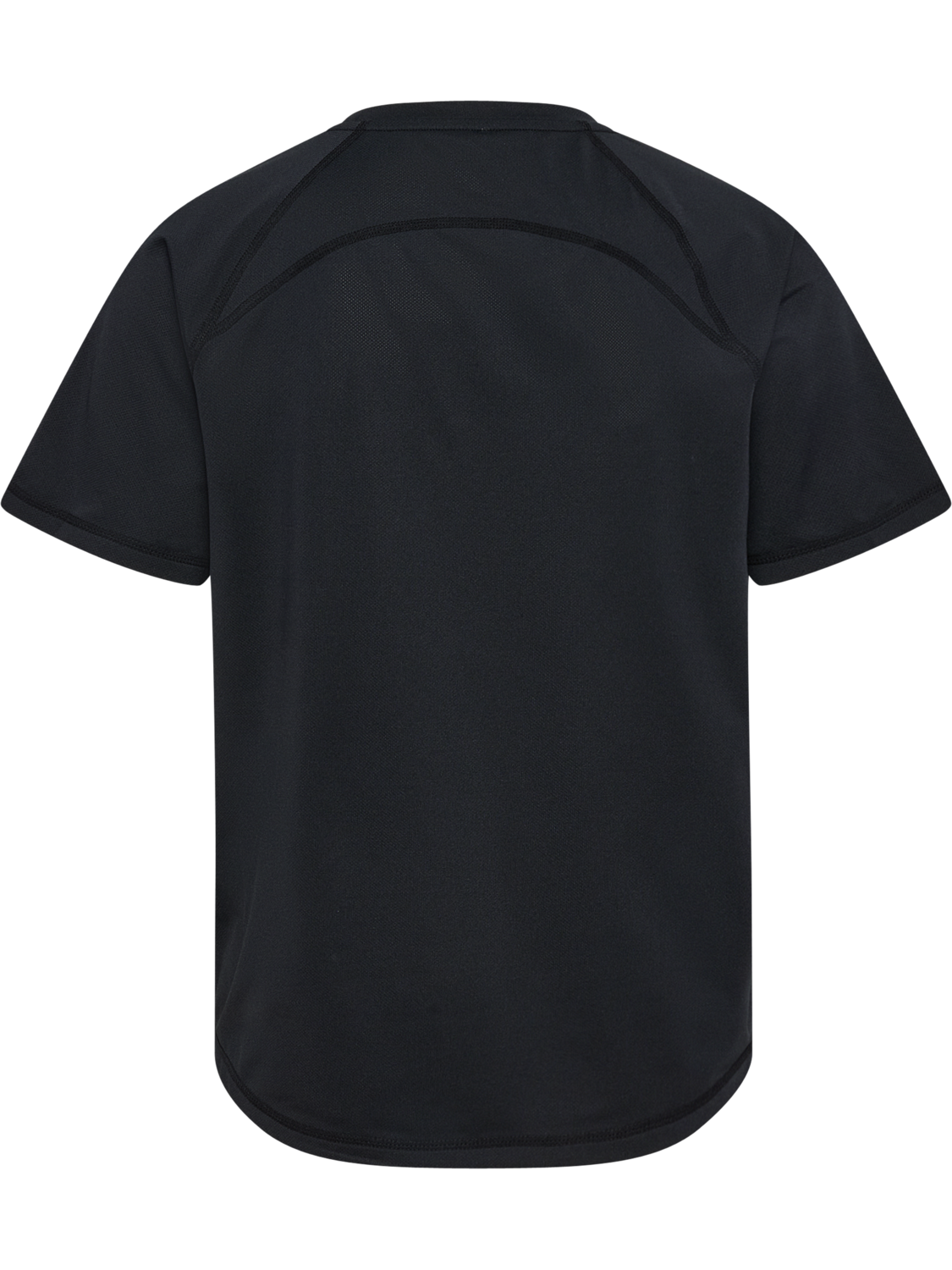 hmlVANJA TECH T-SHIRT S/S, BLACK, packshot