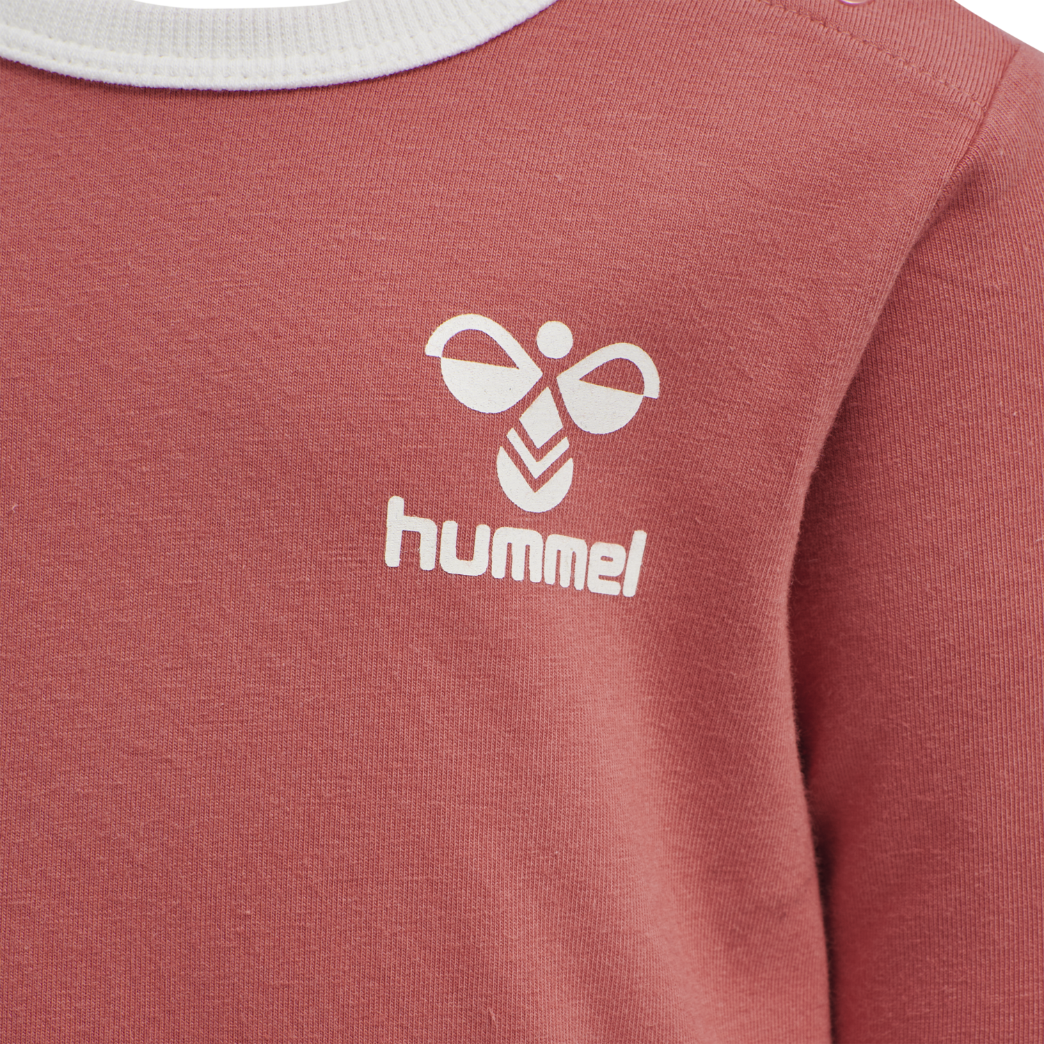 hmlMAUI T-SHIRT L/S, FADED ROSE, packshot