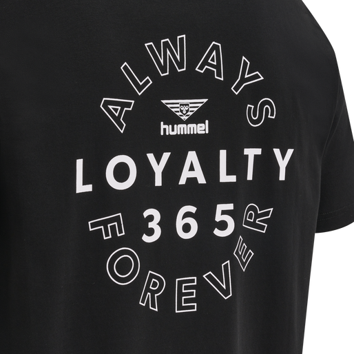 hmlLGC 365 T-SHIRT, BLACK, packshot