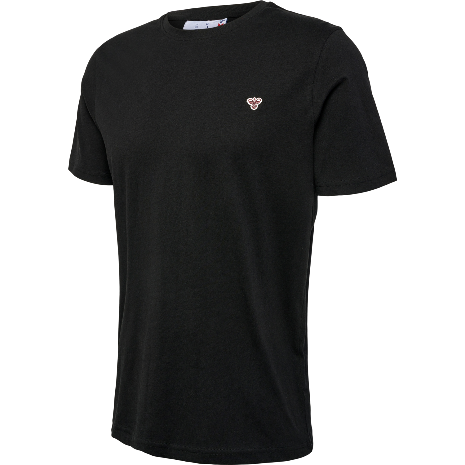 hmlIC FRED T-SHIRT, BLACK, packshot