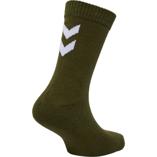 hmlMAKE MY DAY SOCK 5-PACK, DARK OLIVE, packshot