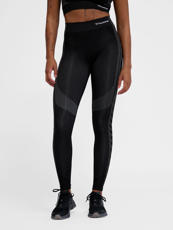 hmlSHAPING SEAMLESS MW TIGHTS, BLACK, model