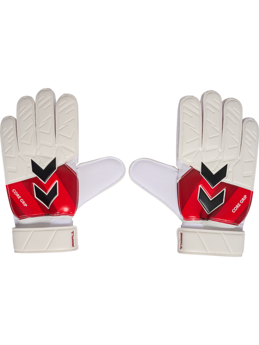 hmlGK GLOVES CORE GRIP, WHITE/RED/BLACK hmlGK GLOVES CORE GRIP, WHITE/RED/BLACK, packshot